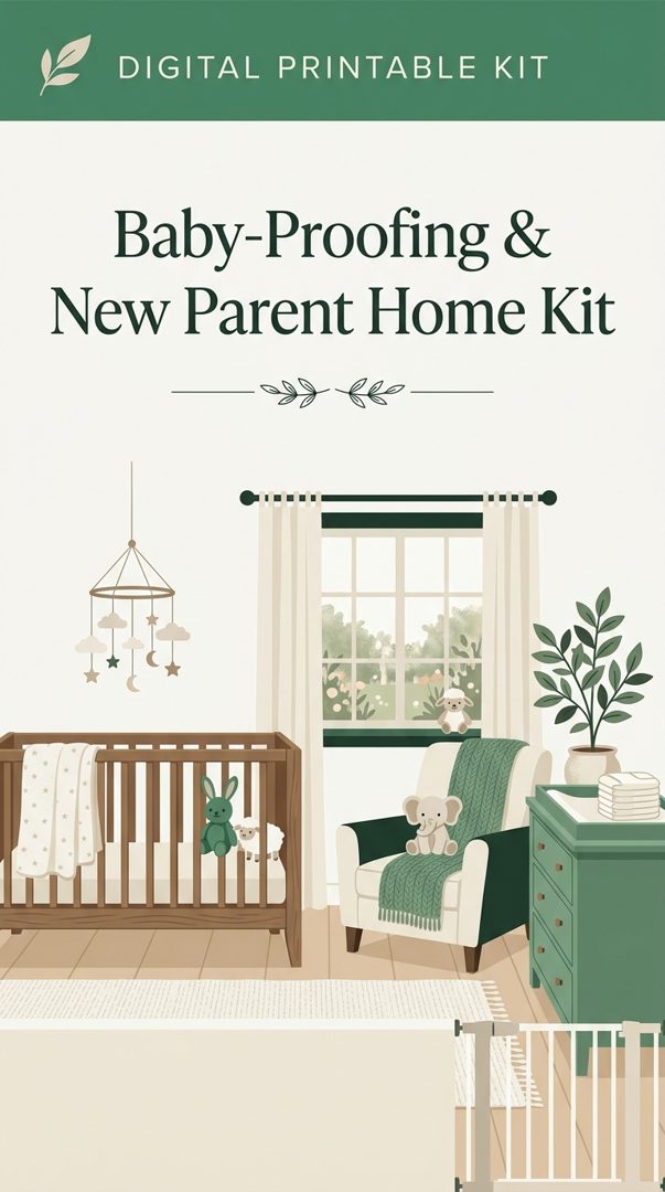 The Ultimate New Parent Home Readiness & Safety Guide cover