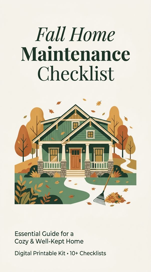 The Complete Fall Home Maintenance Checklist cover