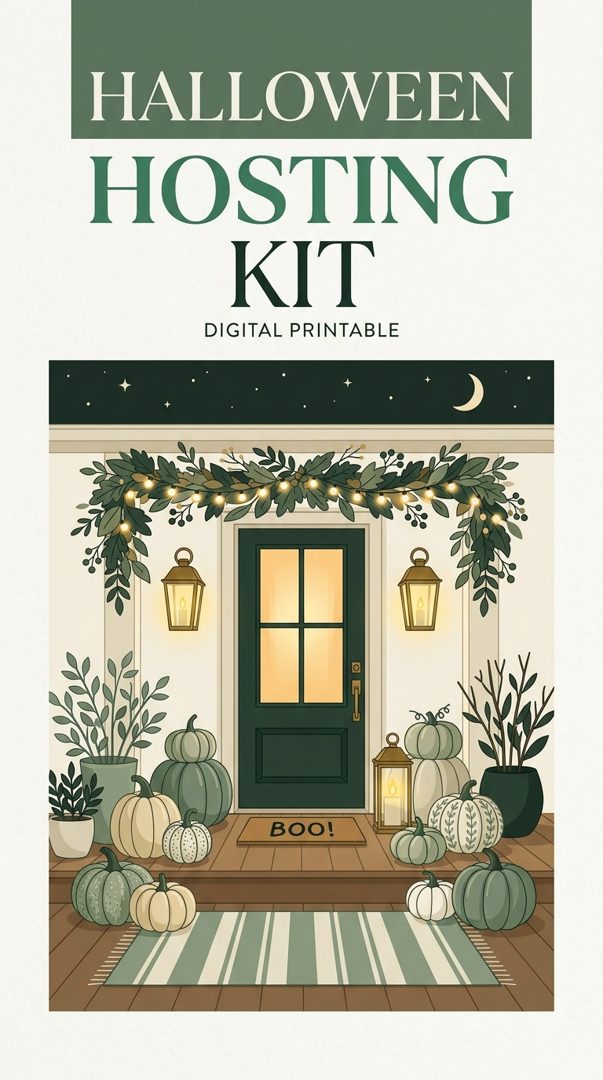 Ultimate Halloween Home Planner and Party Kit