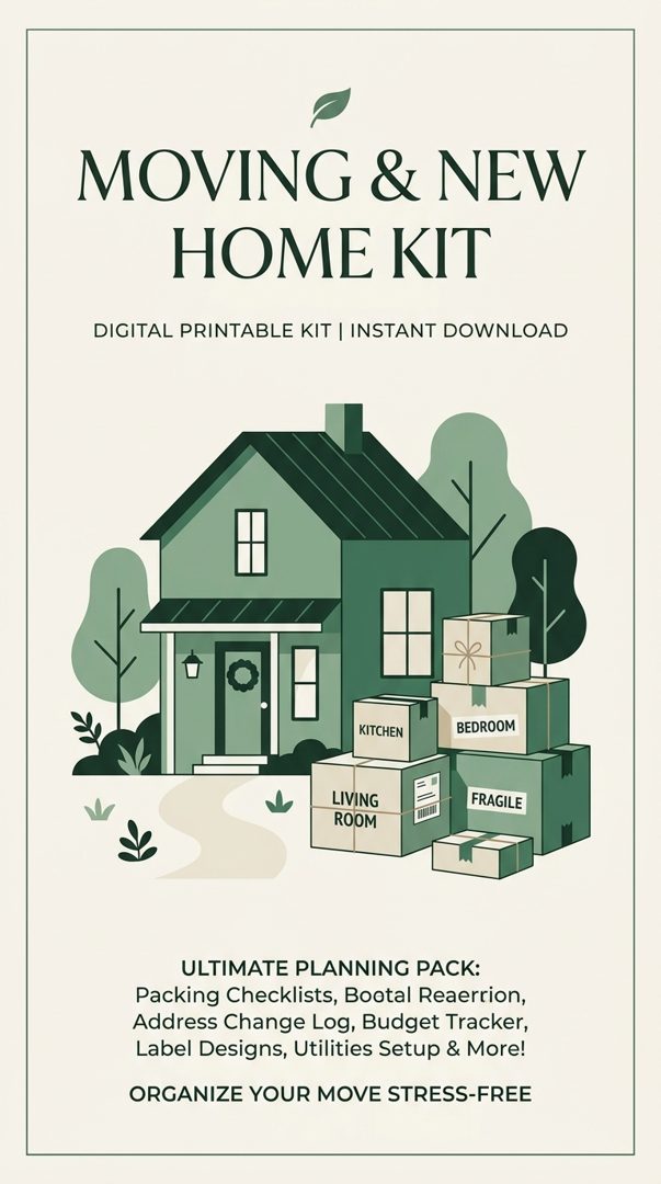 The Ultimate Moving and New Home Setup Master Kit