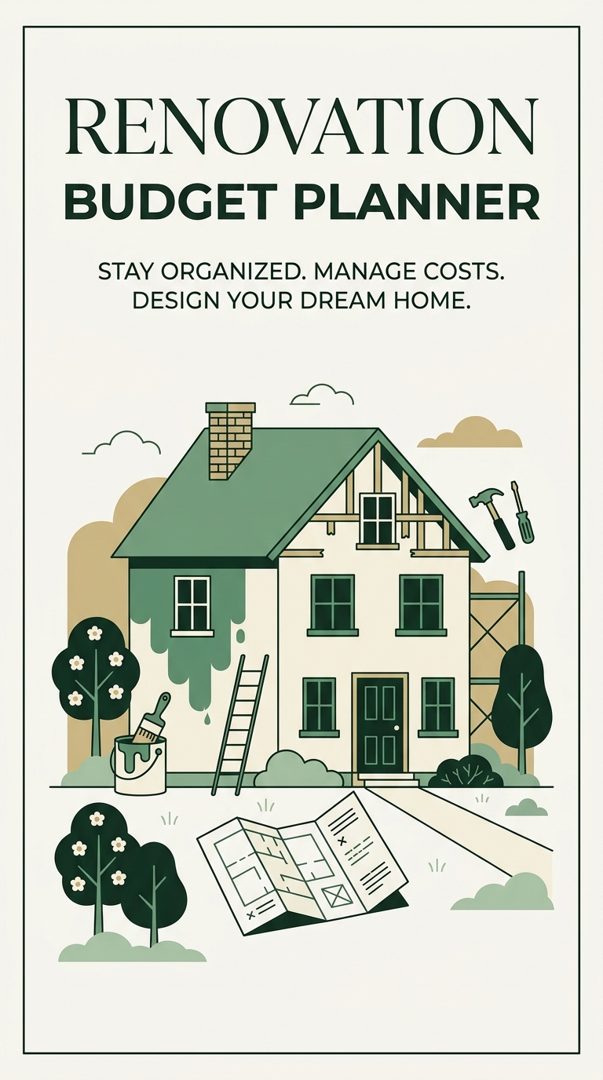 Home Renovation Budget Planner & Project Tracker